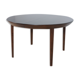 Mid-Century Rosewood Extendable Table by Ole Hald for Gudme Møbelfabrik, 1970s