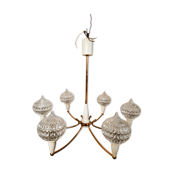 Lustre étoile années 50 Maison Arlus