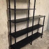 Napoleon III style blackened wooden shelf