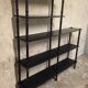 Napoleon III style blackened wooden shelf