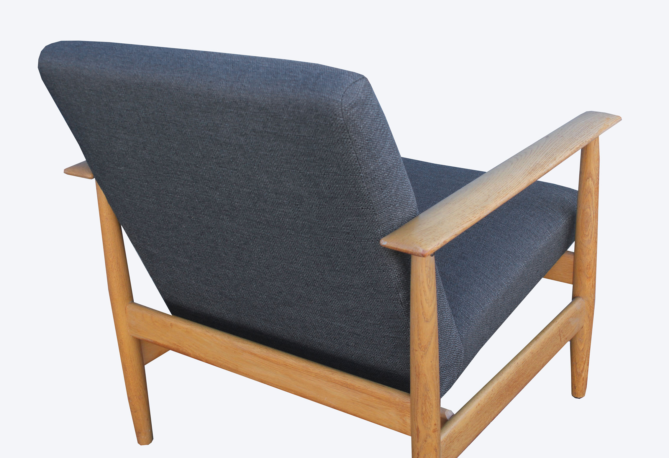 1960s Armchair Wilhelm Knoll in oak wood