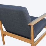 1960s Armchair Wilhelm Knoll in oak wood