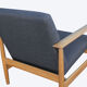 1960s Armchair Wilhelm Knoll in oak wood