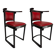 Fledermaus Chairs attributed to Josef Hoffmann, Austria, 1905, Set of 2