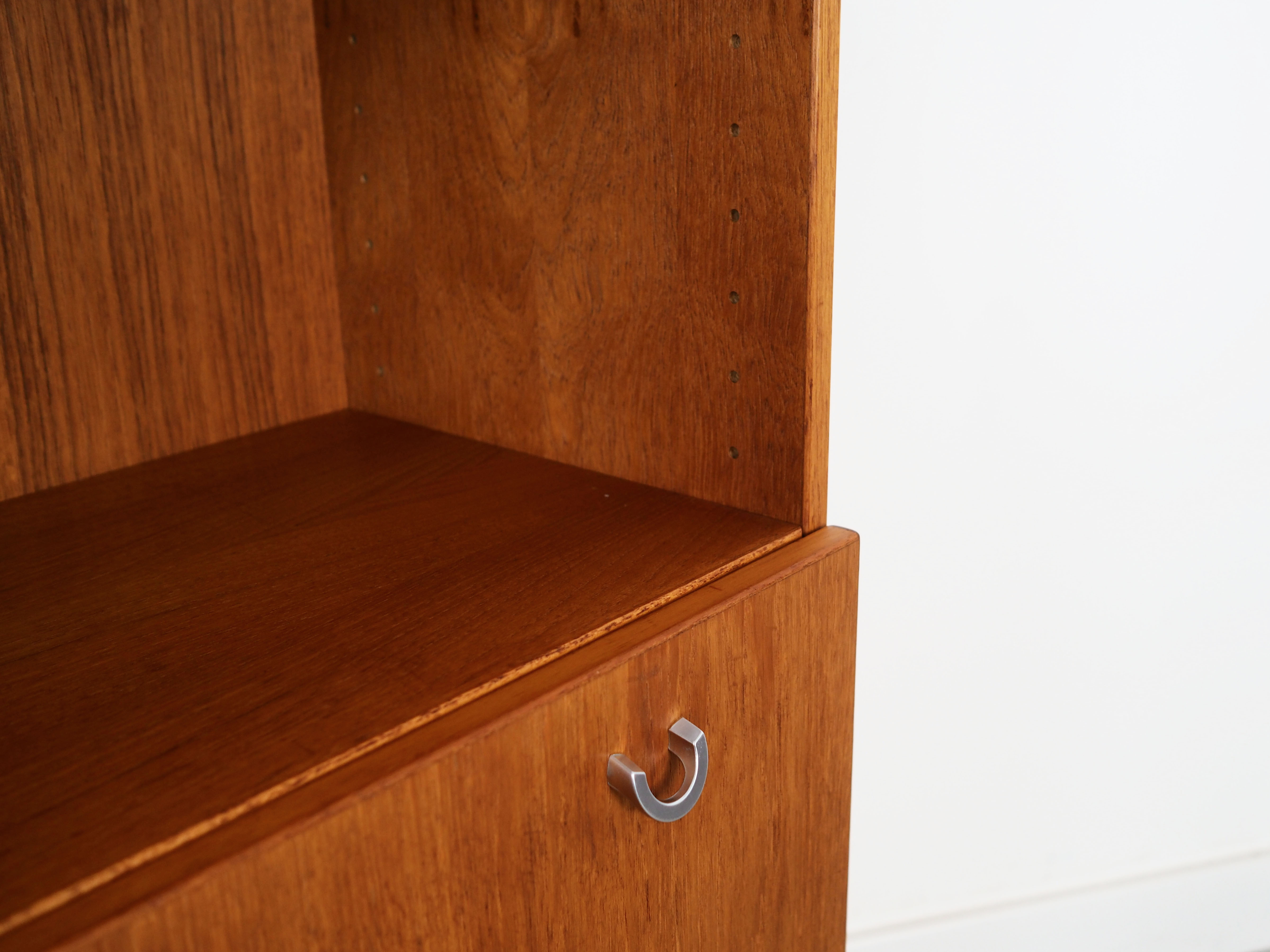 Teak bookcase, Danish design, 1970s, production: Denka