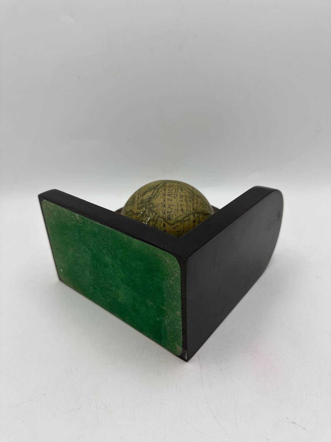 Globe map bookend