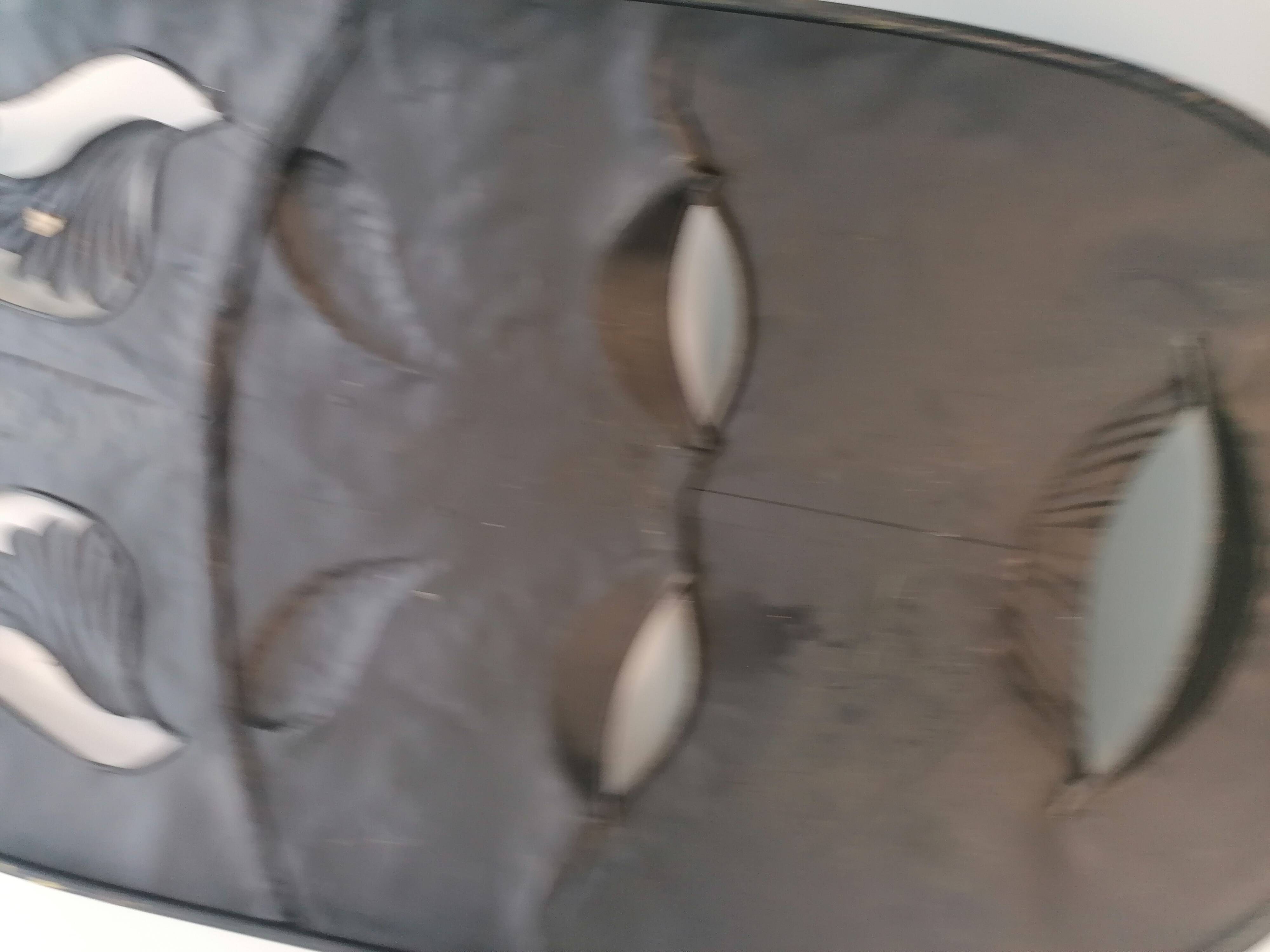 Decorative sculpted metal wall mask – 70 cm × 33 cm