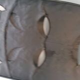 Decorative sculpted metal wall mask – 70 cm × 33 cm