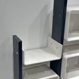 Large fiber and wood  shelf