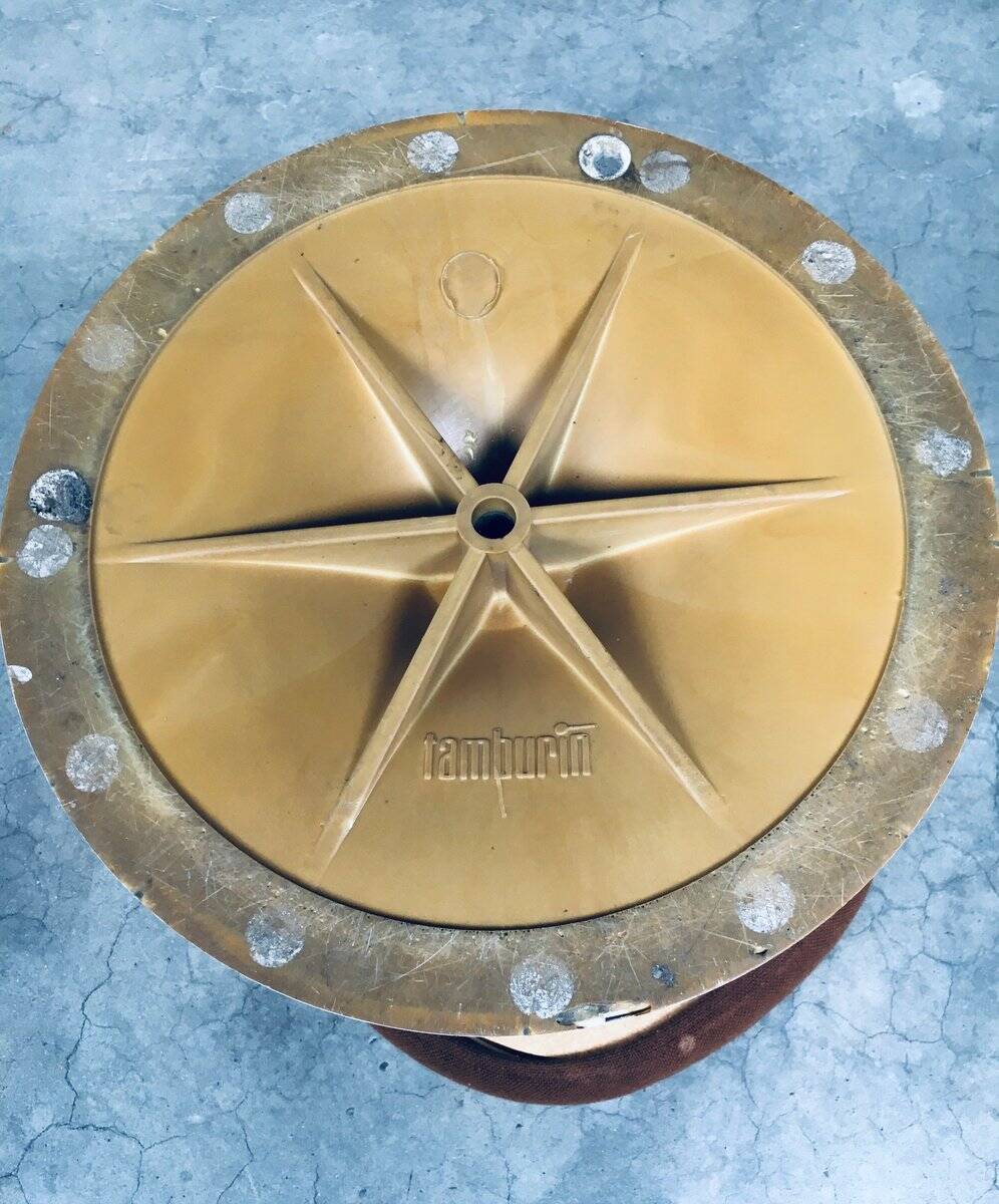 Mid-Century Modern Design Tulip Stool Set by Tamburin, Sweden, 1970s, Set of 4