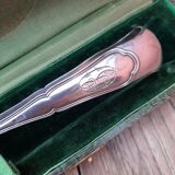 Silver-plated sugar tongs