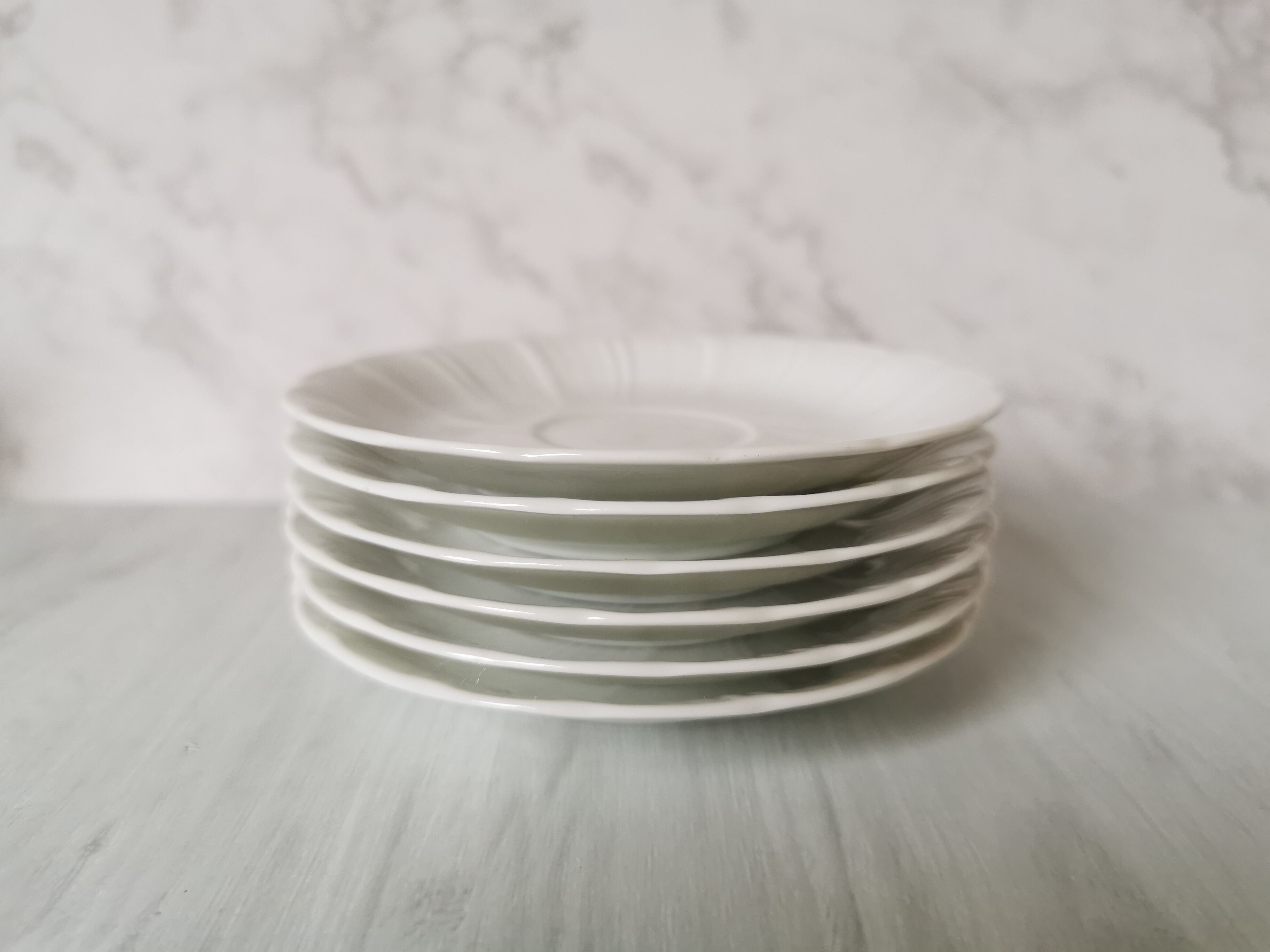 Porcelain cups and saucers Limoges Bernardaud