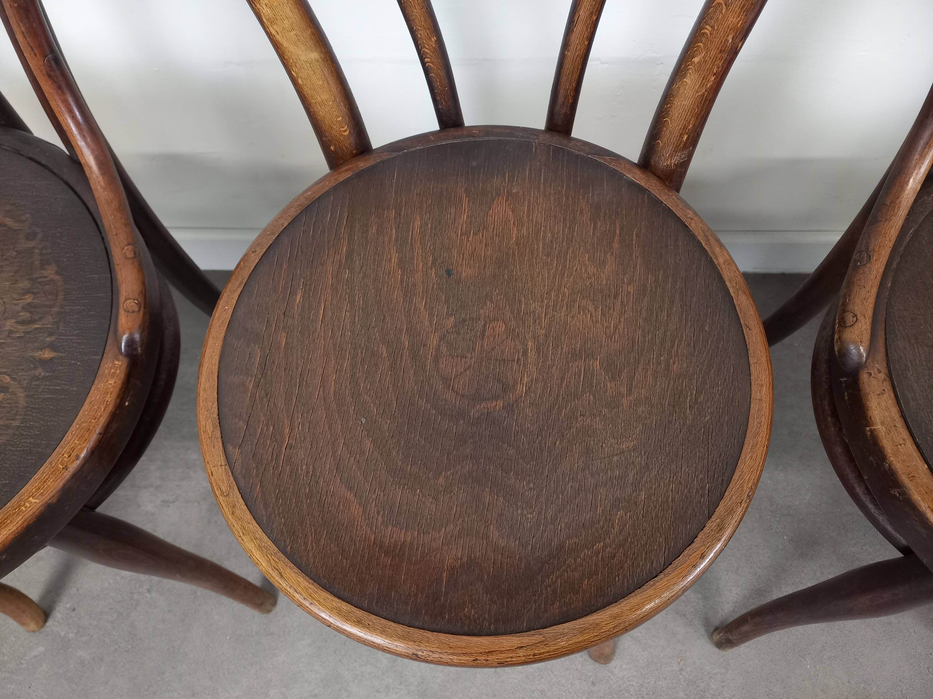 Thonet Bistro Chairs, Set of 6