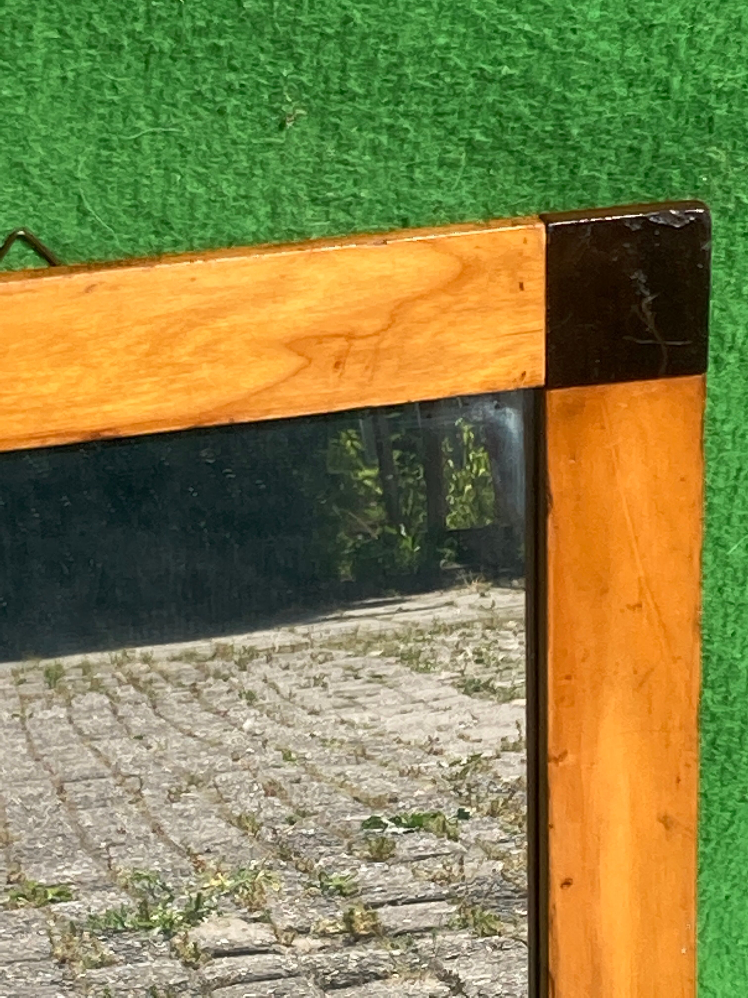 Dutch Art deco distressed mirror