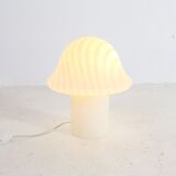 Glass Peil & Putzler mushroom table lamp