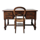 Bureau ancien en bois brun