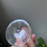 2 ancient engraved blown glass flutes