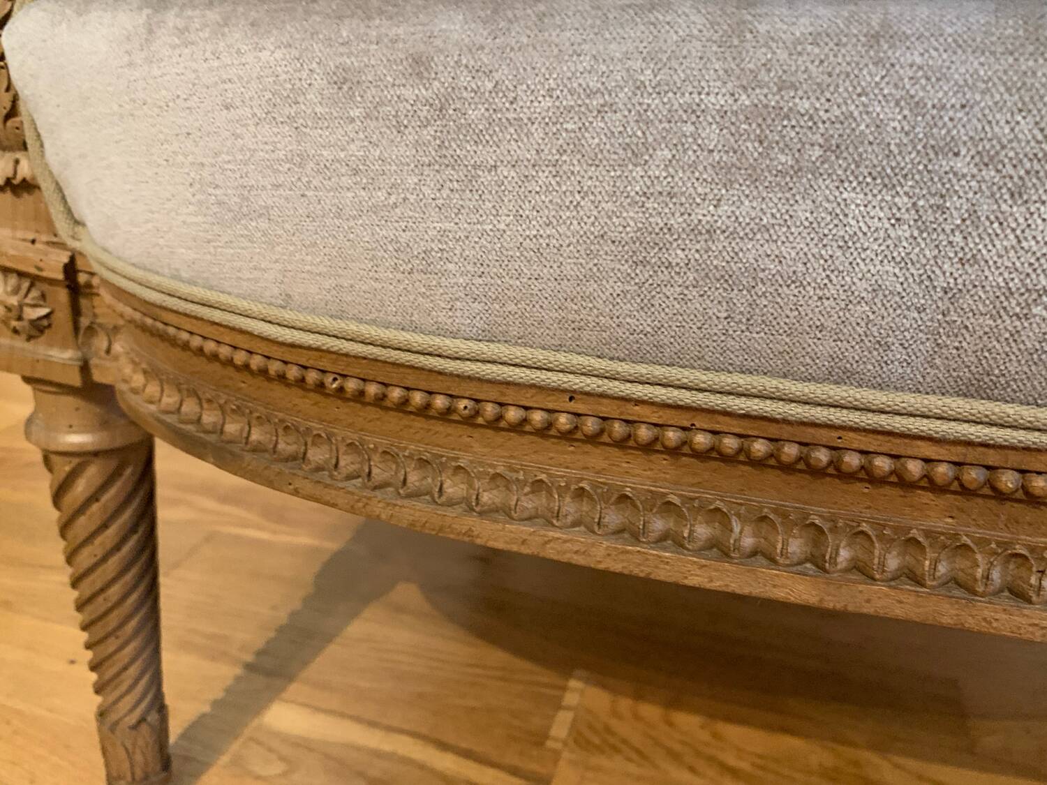 Napoleon III bergère inspired by Louis XVI