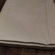 Old top sheet with embroidery of days and monogram bt 195x300 cm