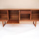 Scandinavian sideboard with cubic feet, 50's