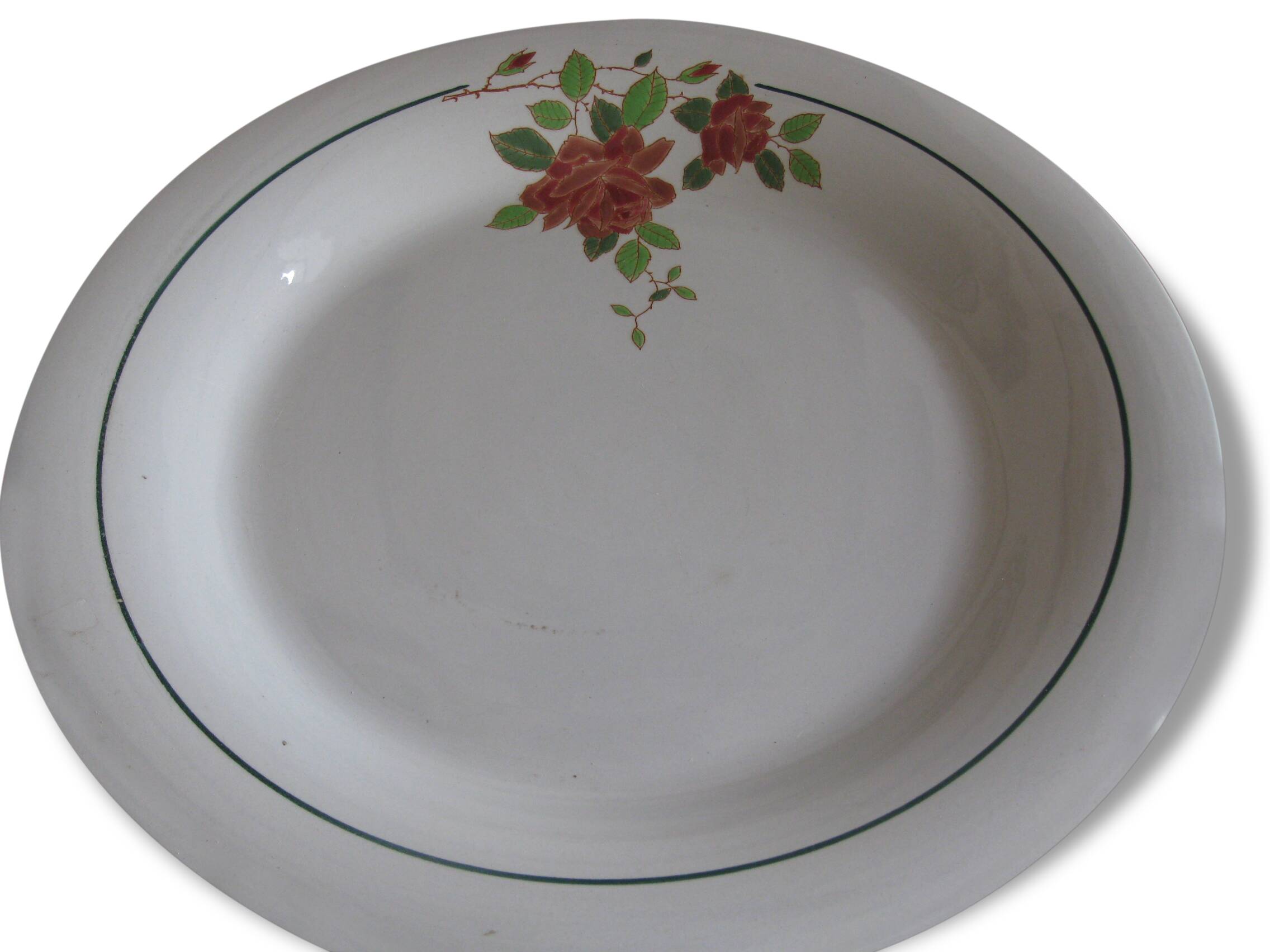 Round dish"Longwy"