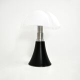 Black Pipistrello lamp by Gae Aulenti for Martinelli Luce
