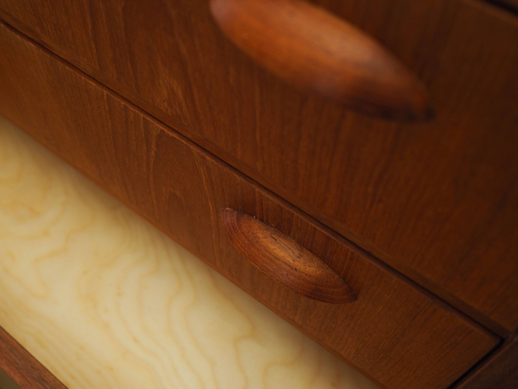 Teak chest of drawers, Danish design, 1970s, made in Denmark