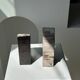Black petrified wood bookend H17 L17 P6