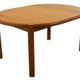 Niels Bach oval dining table 'Korshavn' - japandi / vintage / Danish design