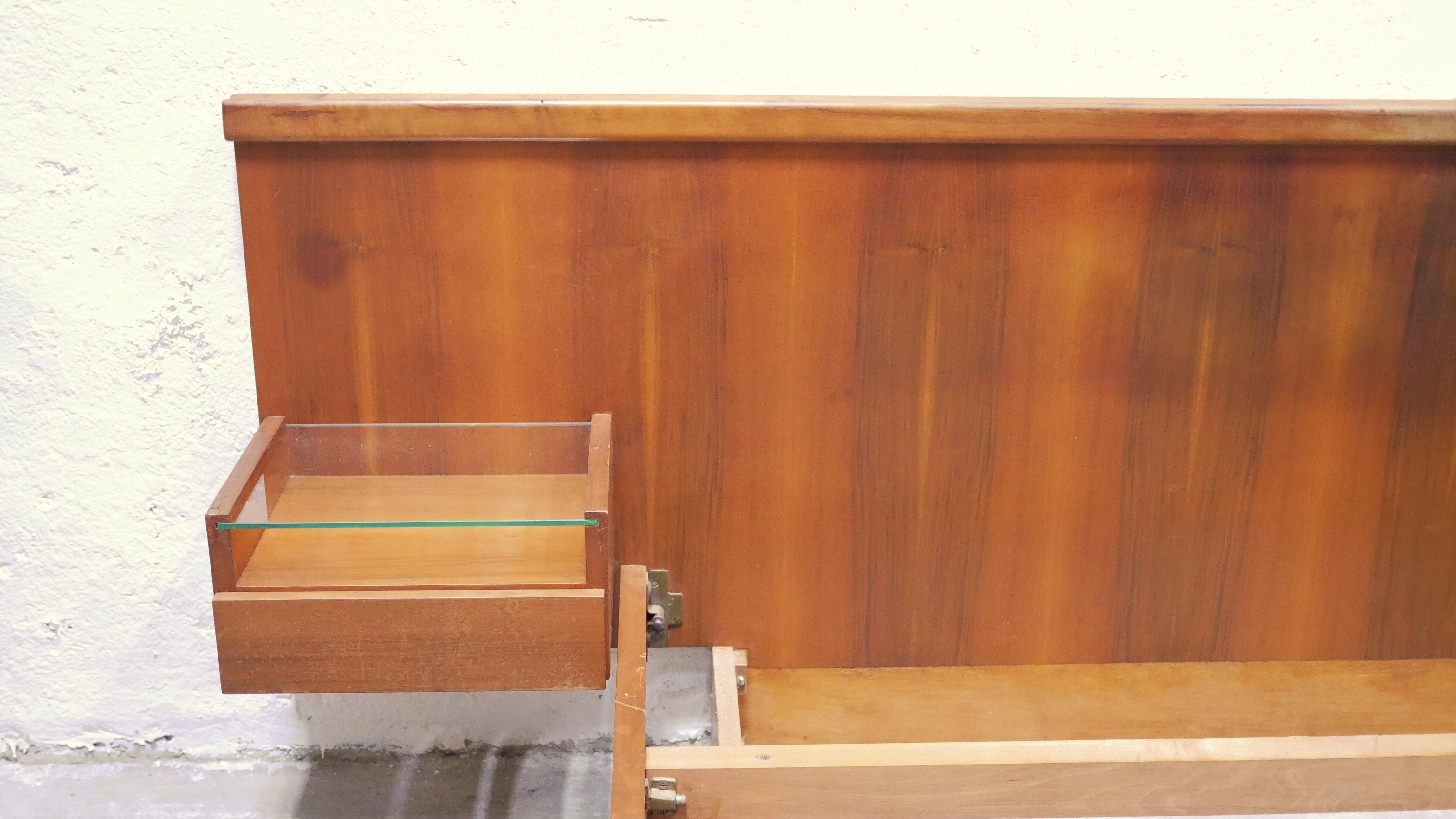 Vintage rosewood bed