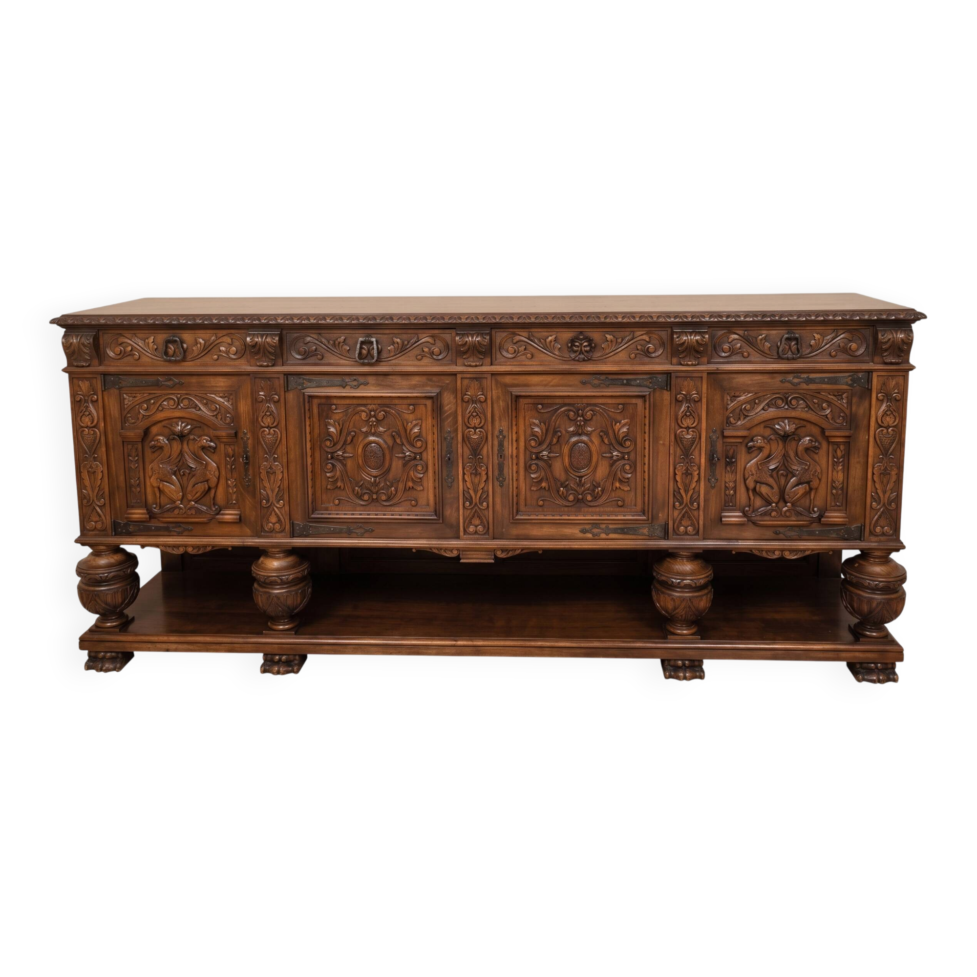 Buffet en bois type renaissance