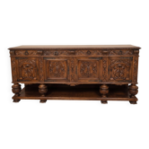 Buffet en bois type renaissance