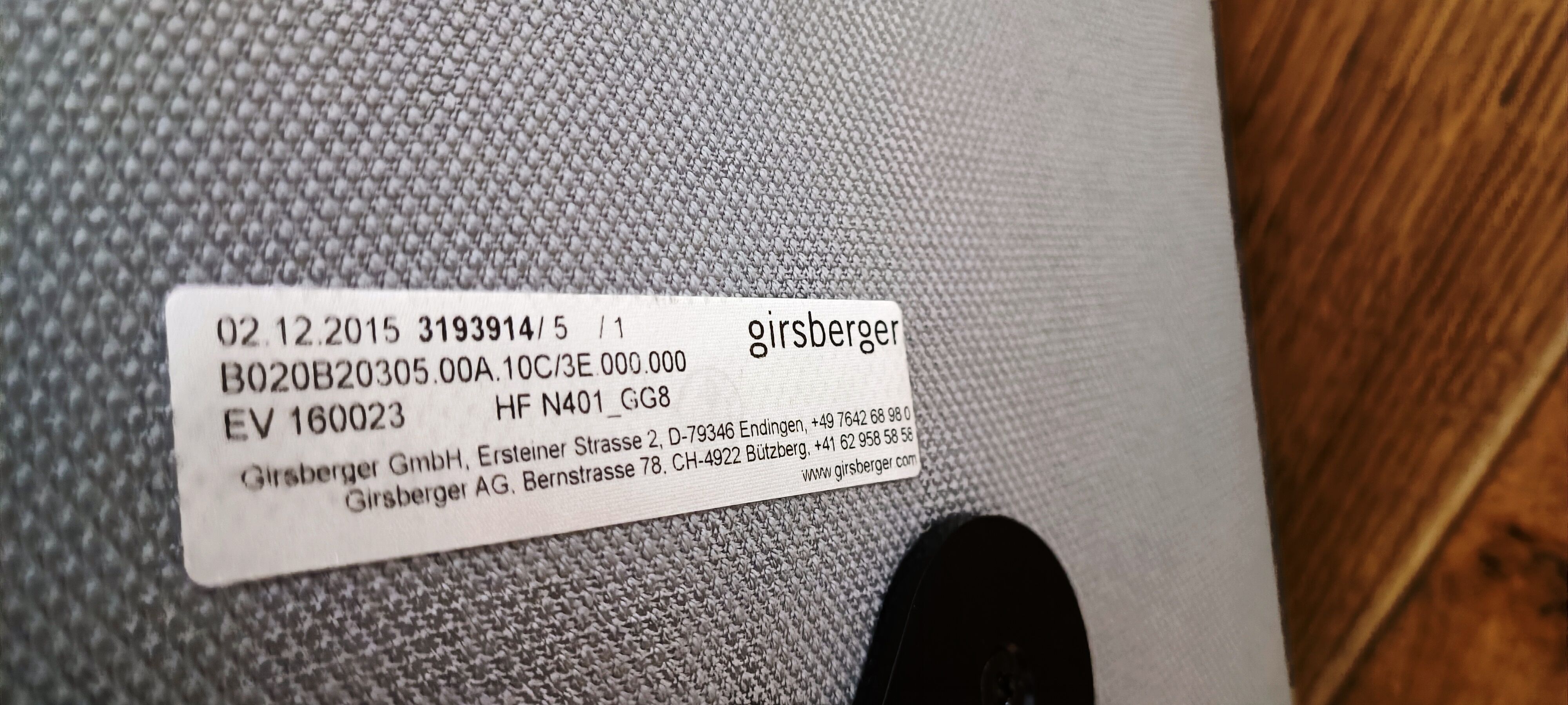 Girsberger office chair