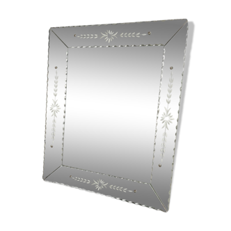 Beveled Venetian mirror