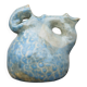 Vintage glazed ceramic jug, La Borne pottery, decorative jug, raw.
