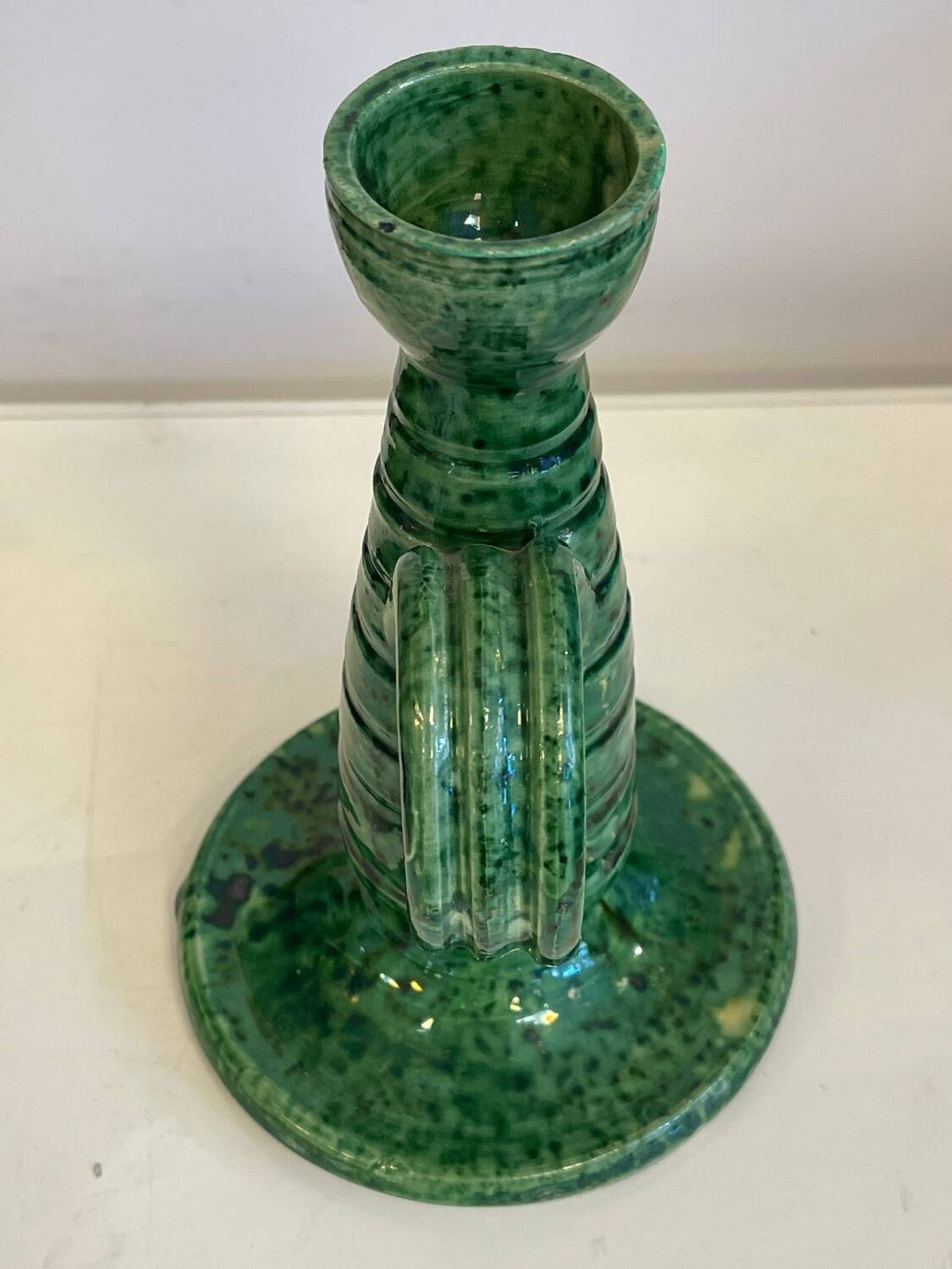 Ceramic candle holder 1960