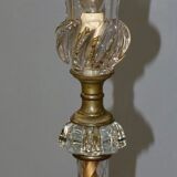 Lampadaire de parquet en verre de Murano vers 1940