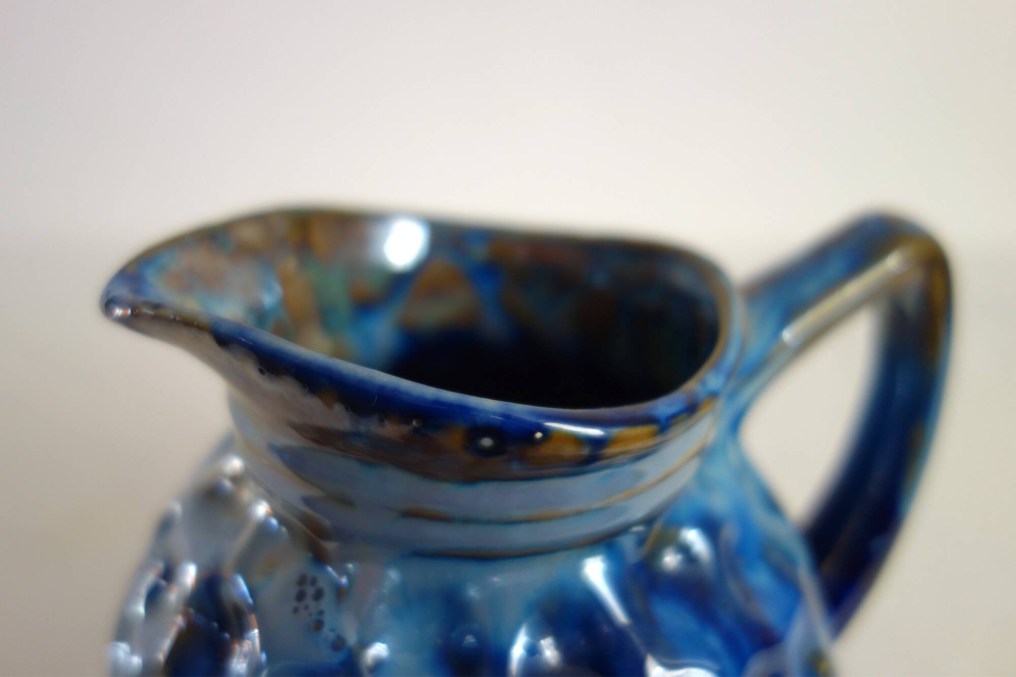 Old vintage bistro ceramic pitcher