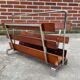 Porte-revue en bois de rose chrome