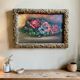 HST, still life with roses and anemone signed and dated 1930