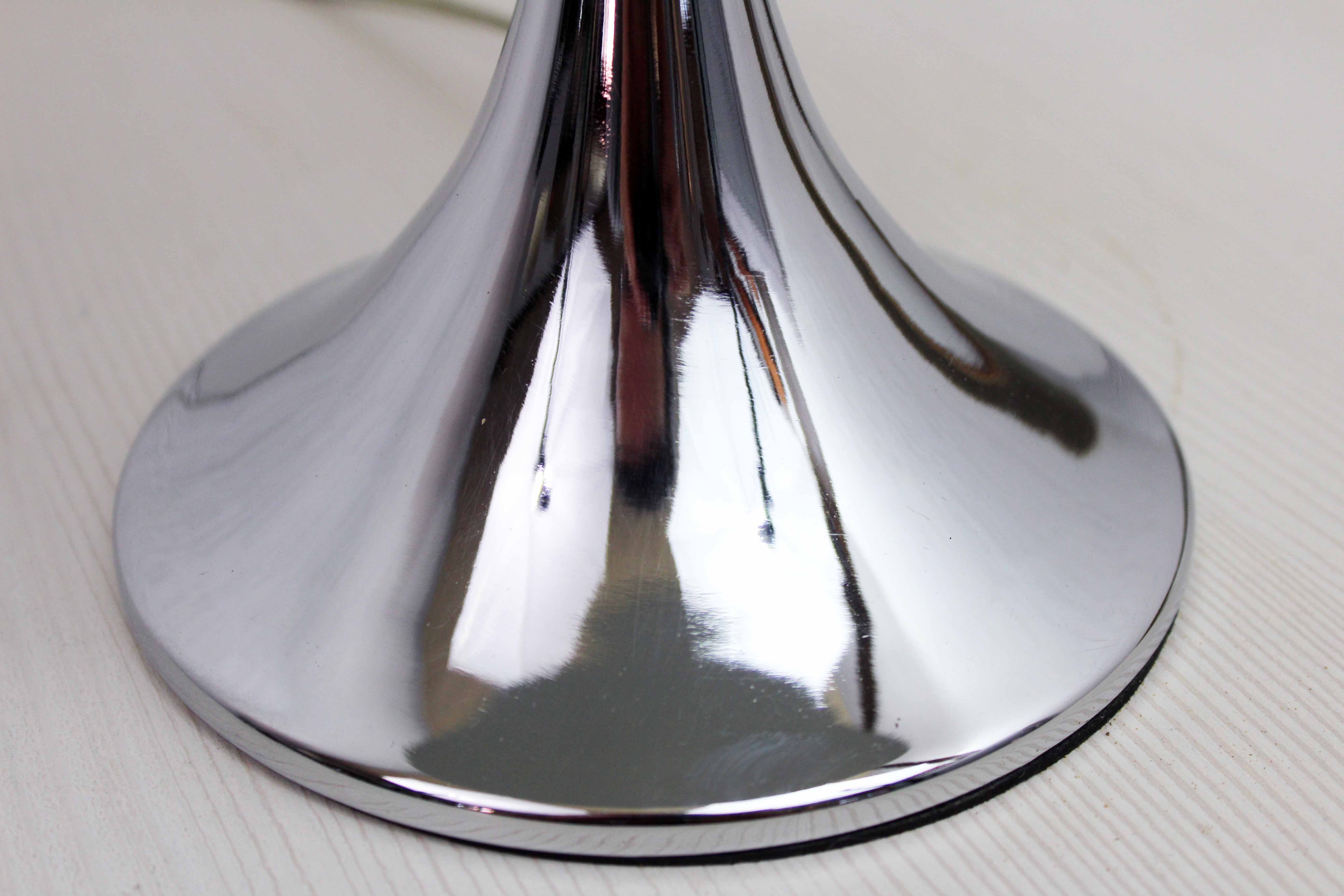 6 X Placard Poignées 96mm à Fossettes D Style Métal Chromé