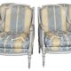 Set of 4 Louis XVI style bergère armchairs
