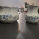 1 milk jar and 1 sugar jar of the brand bavaria