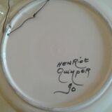 Two henriot Quimper plates