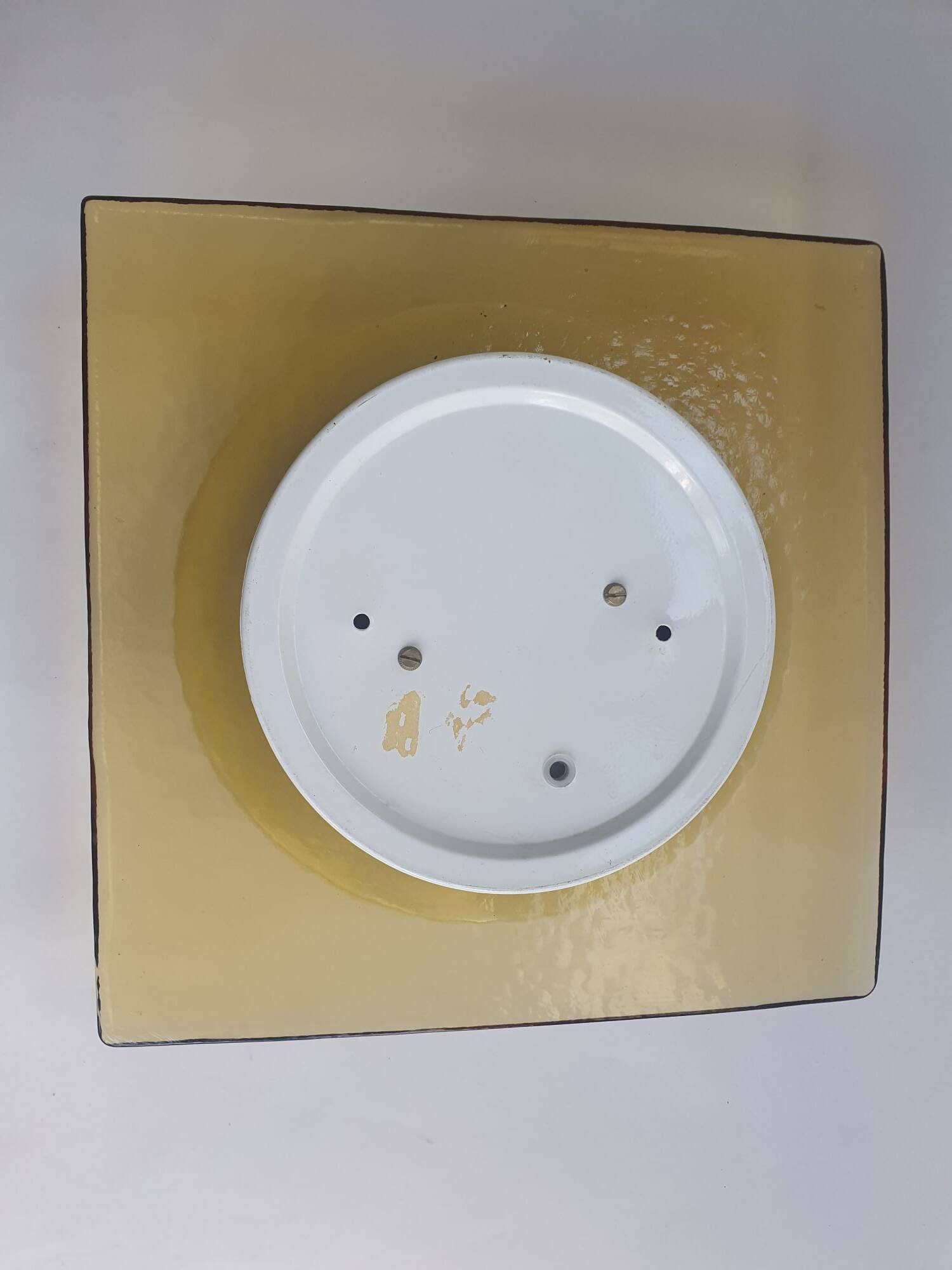 Large Murano glass wall or ceiling light from the 70s