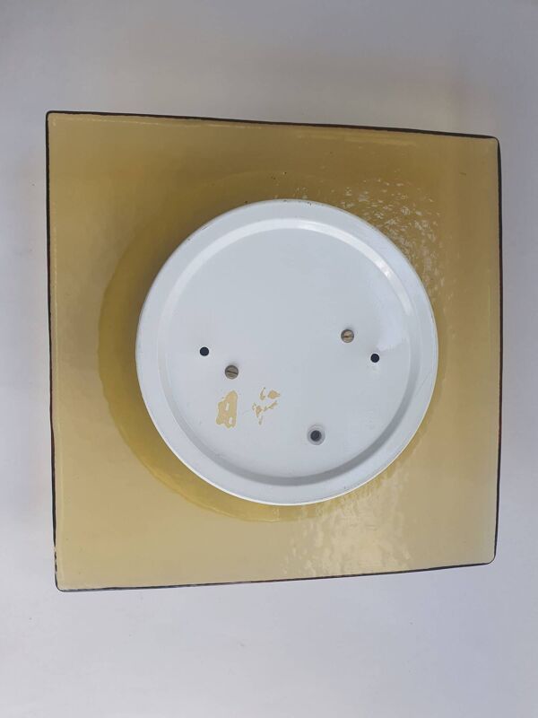 Grande applique murale ou plafonnier verre Murano années 70