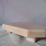 Pink marble table mat