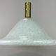 60s 70s Peill & Putzler hanging lamp ceiling lamp glass space design lamp