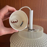 Vintage plastic lamp, space age, op art, 1960s / 1970s