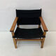 Mid-century desgn safari chair by Hyllinge Møbler Denmark , 1970’s